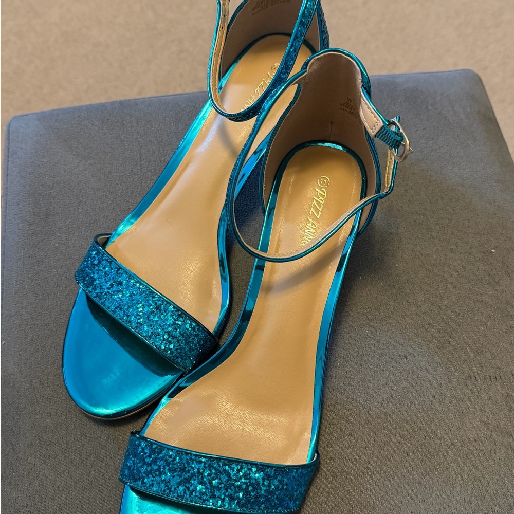 Blue Women's Sandals - Picture 3 of 3
